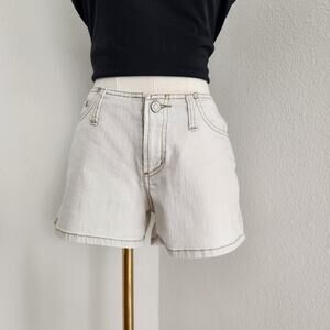 Vintage Y2K No Boundaries Khaki Low Rise Shorts 4